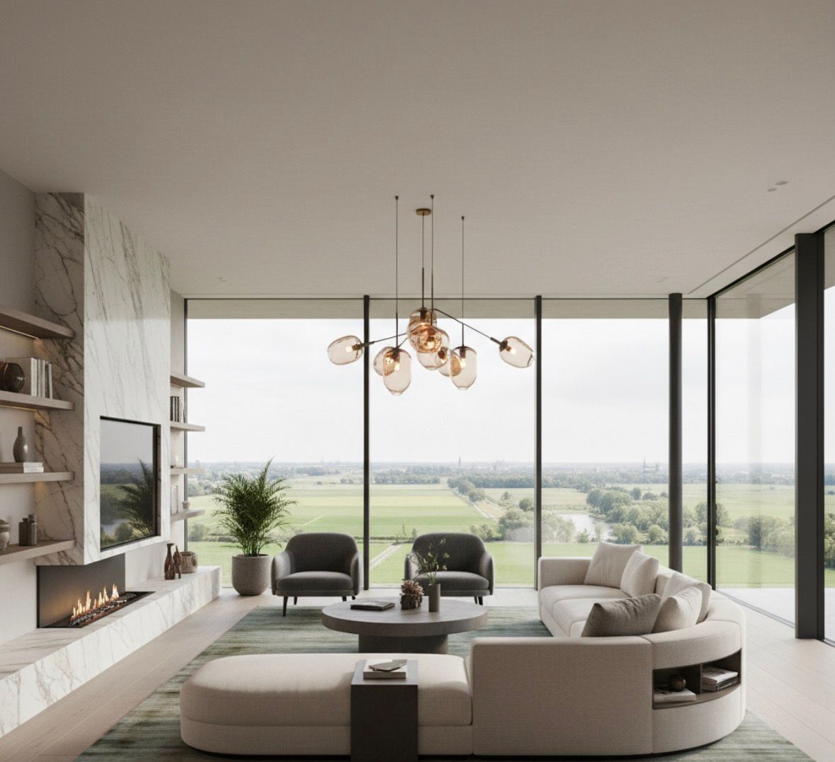 Afgewerkt luxe interieur na complete renovatie regio Waalwijk en Tilburg door Boers & Breuer Totaalbouw