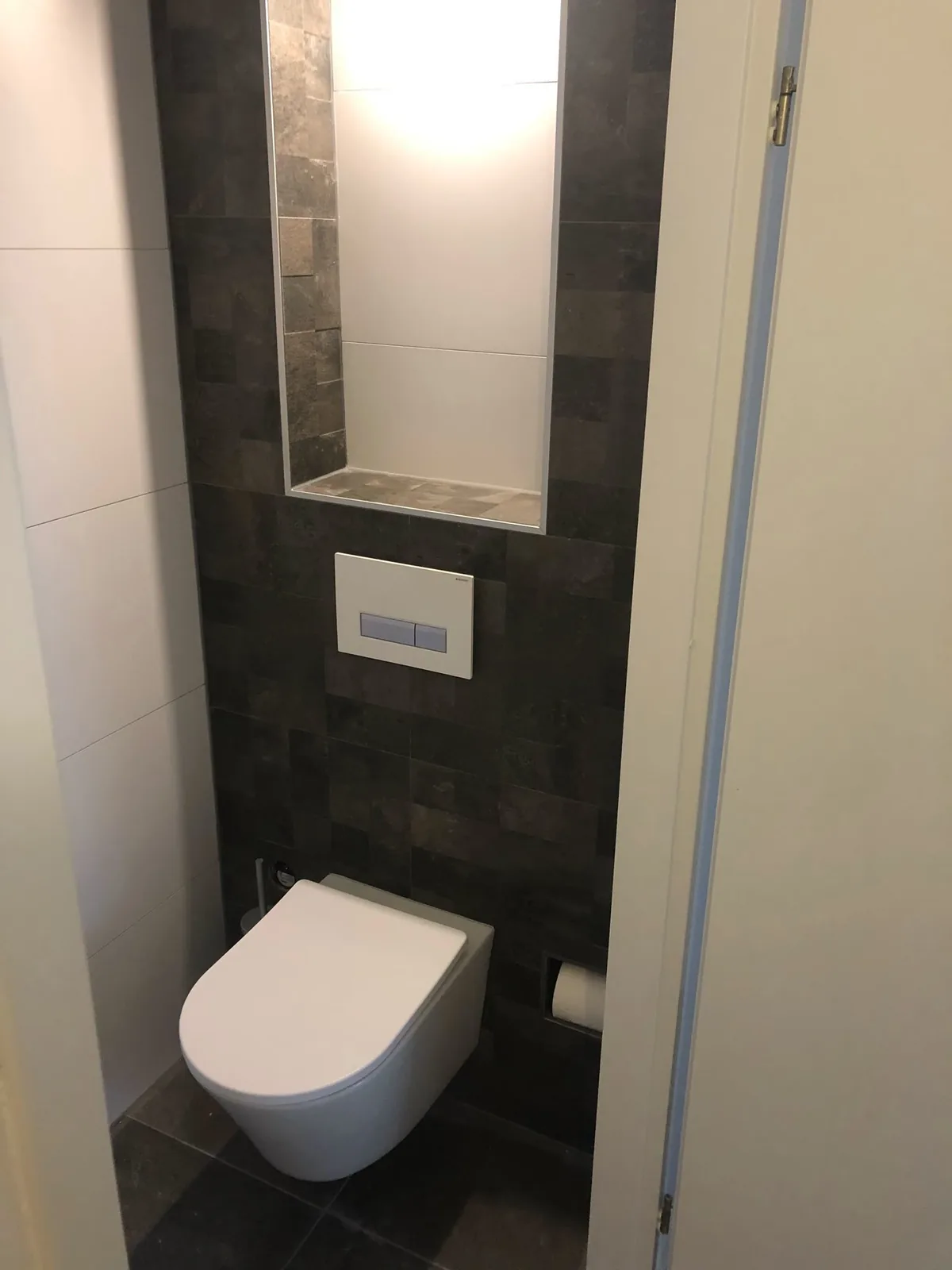 Vernieuwde toiletruimte